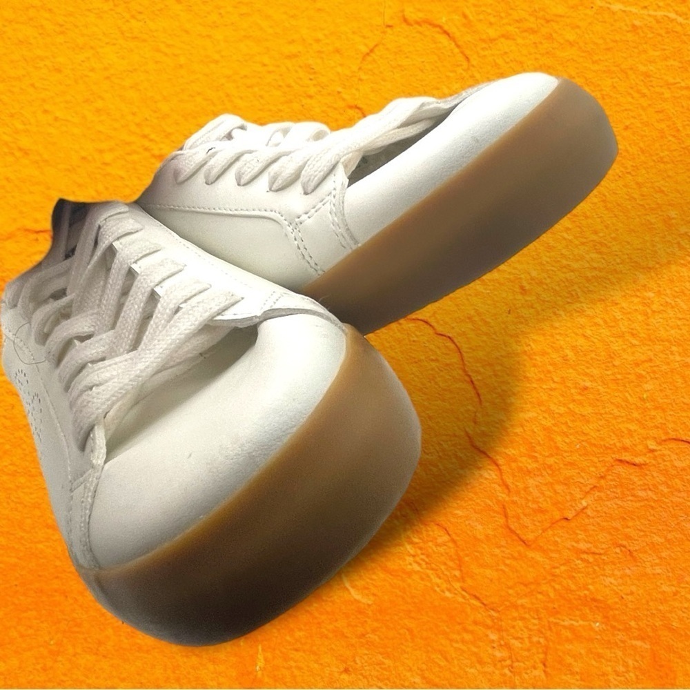 Sam & Libby Women's Casual Addie White Sneakers Size 7.5 - Picture 10 of 15